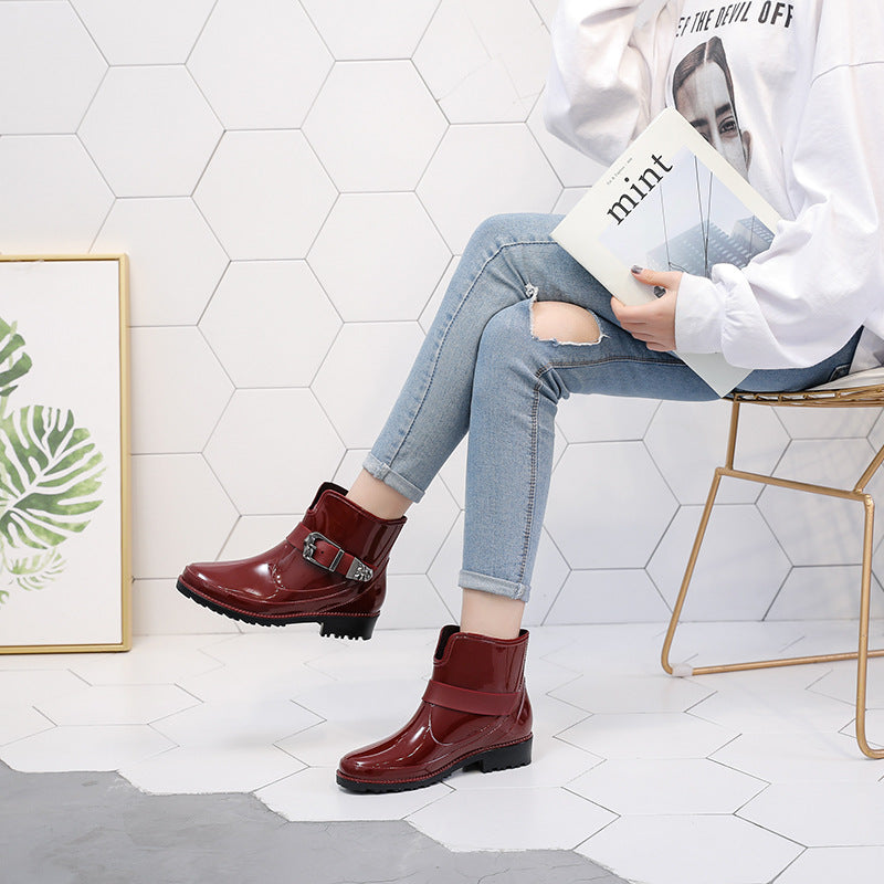 Elena Martel | Dames Regenlaarzen met Moderne Glans