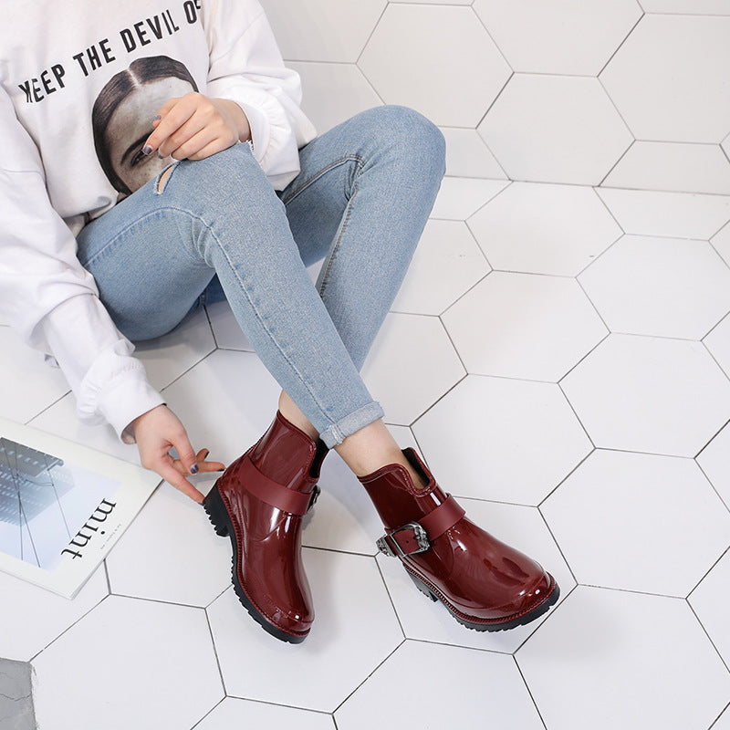 Elena Martel | Dames Regenlaarzen met Moderne Glans