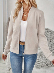 Elina Fieux | Elegante dames bomberjack met rits