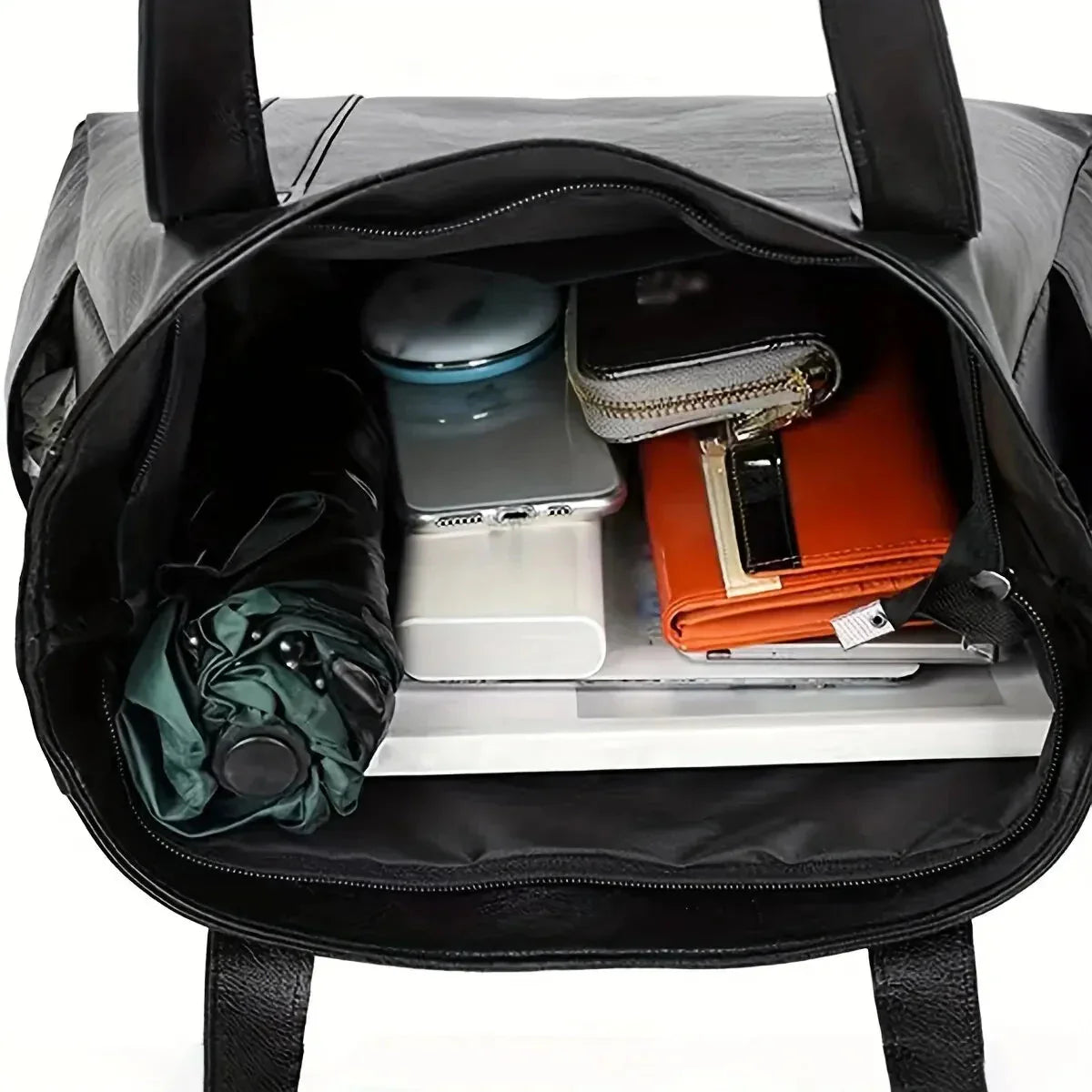 Elora | Luxe Bruine Leren Dames Tas