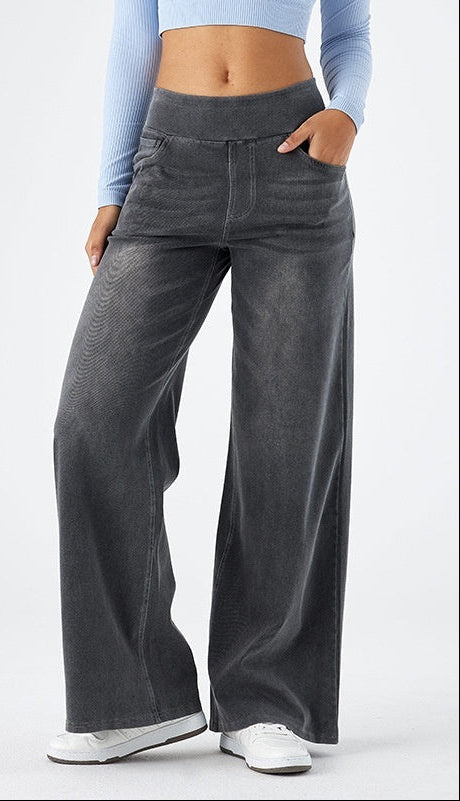 Emma Ramirez | Dames high-stretch denim jeans met losse pasvorm