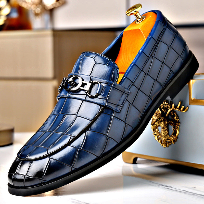 Enzo Alvarez | Casual Leren Wedge Instappers