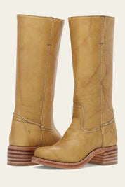 Francesca Moreau | Dames Hoge Laarzen met Blokhak en Comfortzool