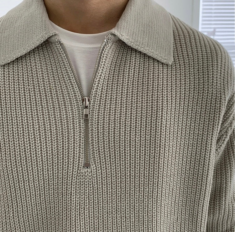 Giovanni Moretti | Old Money Zipped Sweater