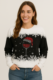 Giulia Moretti | 3D-Effect Luxe Kerst Top