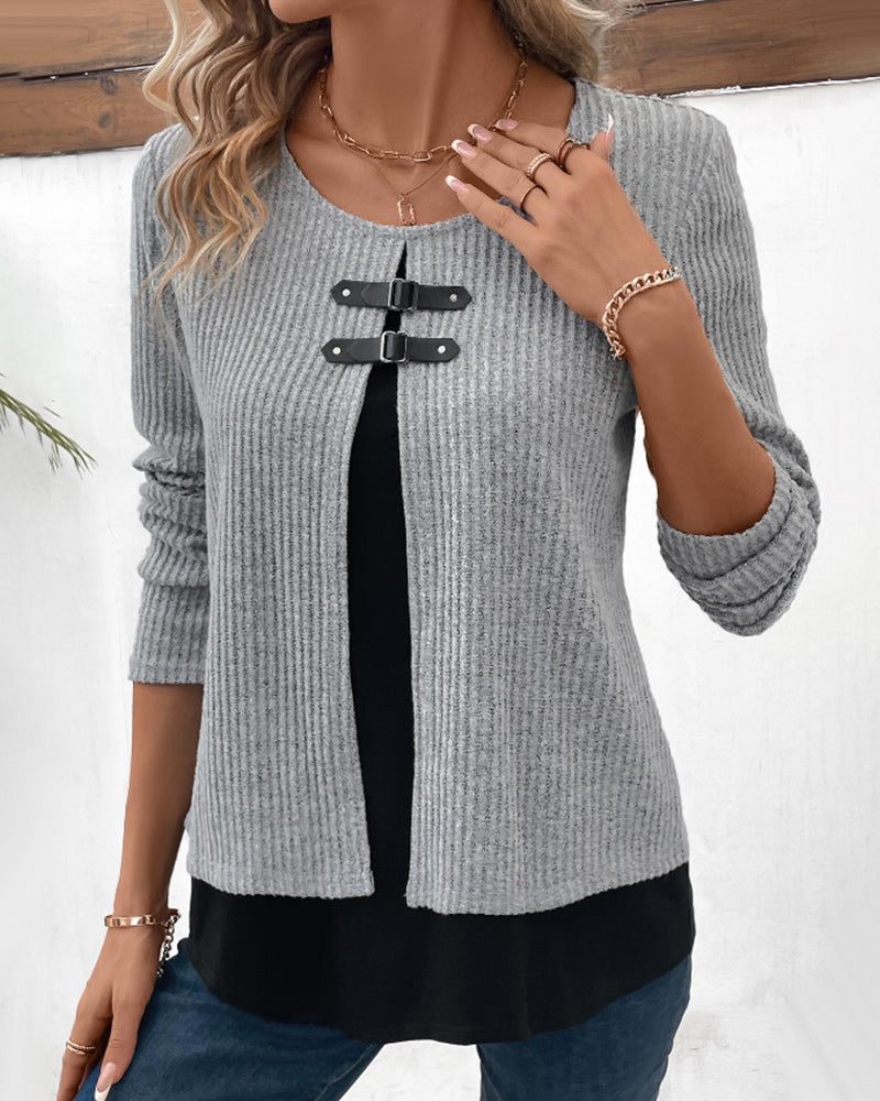 Giulia_Romano_Casual_Kleurblok_Top_met_Splitdetail_1.jpg