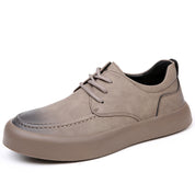 Hugo Bandego | Heren casual leren sneakers van rundleer