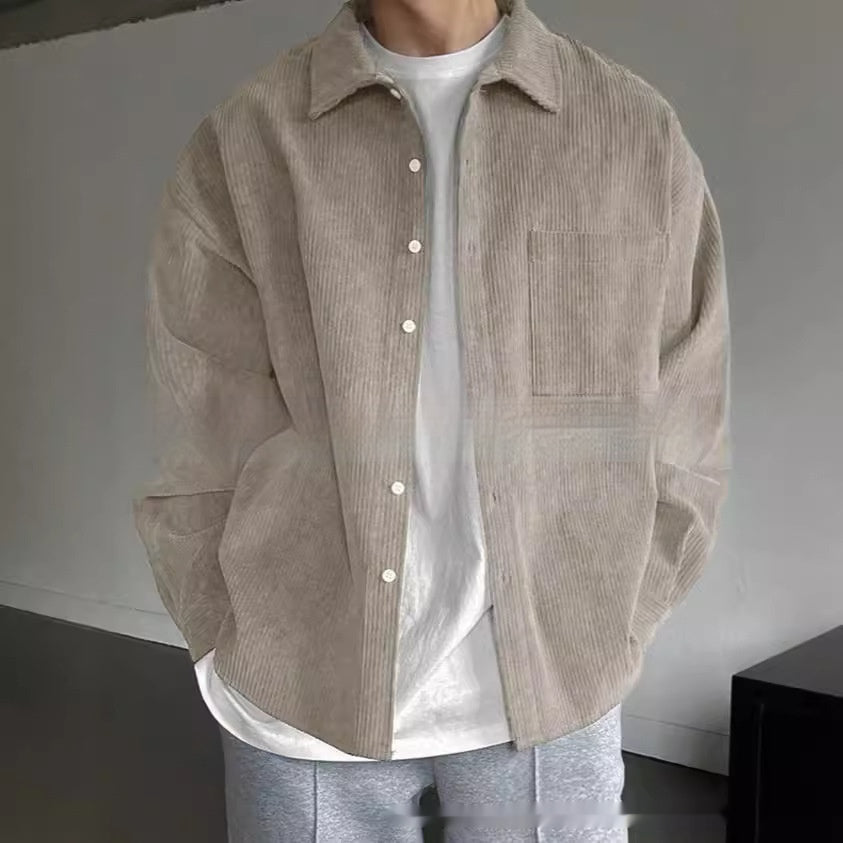 Hugo Claassen | Corduroy Heren Cardigan – Stijlvolle Warmte voor de Herfst