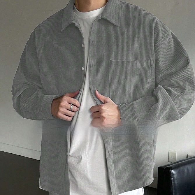 Hugo Claassen | Corduroy Heren Cardigan – Stijlvolle Warmte voor de Herfst