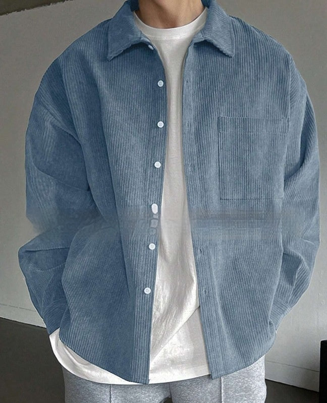 Hugo Claassen | Corduroy Heren Cardigan – Stijlvolle Warmte voor de Herfst