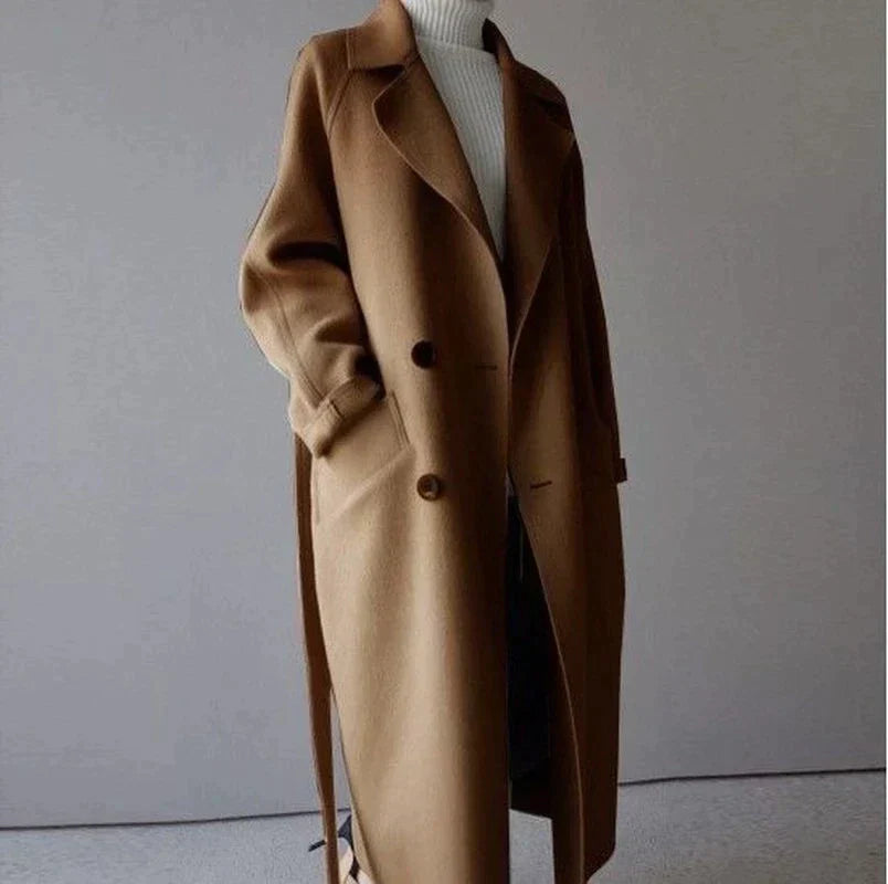 Isabelle Fournier | Lange Dames Trenchcoat