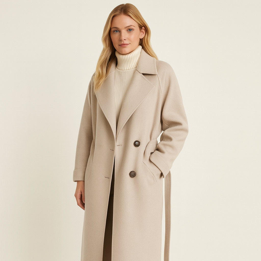 Isabelle Fournier | Lange Dames Trenchcoat