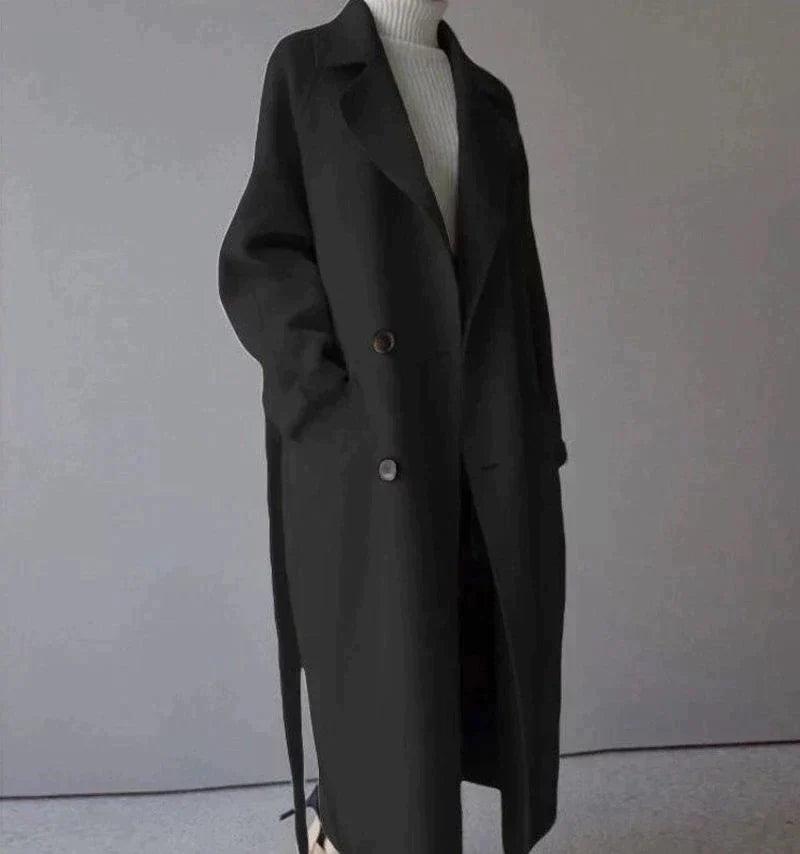 Isabelle Fournier | Lange Dames Trenchcoat