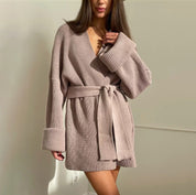 Elara Kim | Luxe Abstract Jacquard Sweater