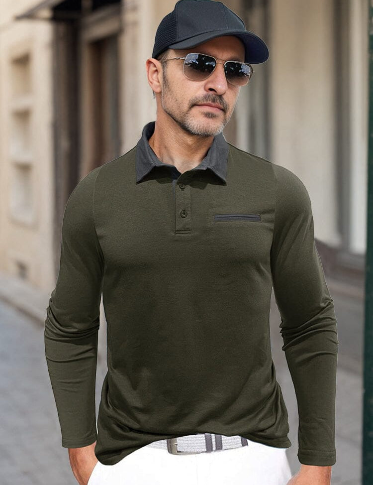 L_on_Armand_Luxe_Heren_Poloshirt_met_Lange_Mouwen_en_Contrasterende_Kraag_Groen.jpg
