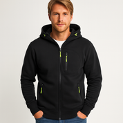 G-TEC | Wollen Heren Hoodie Vest Met Rits
