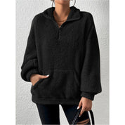 Lucia Hernandez | Dames fleece pullover met hoge kraag