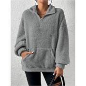 Lucia Hernandez | Dames fleece pullover met hoge kraag