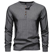 Luciano Romano | Gestreepte Slim Fit Pullover Luxe Edition