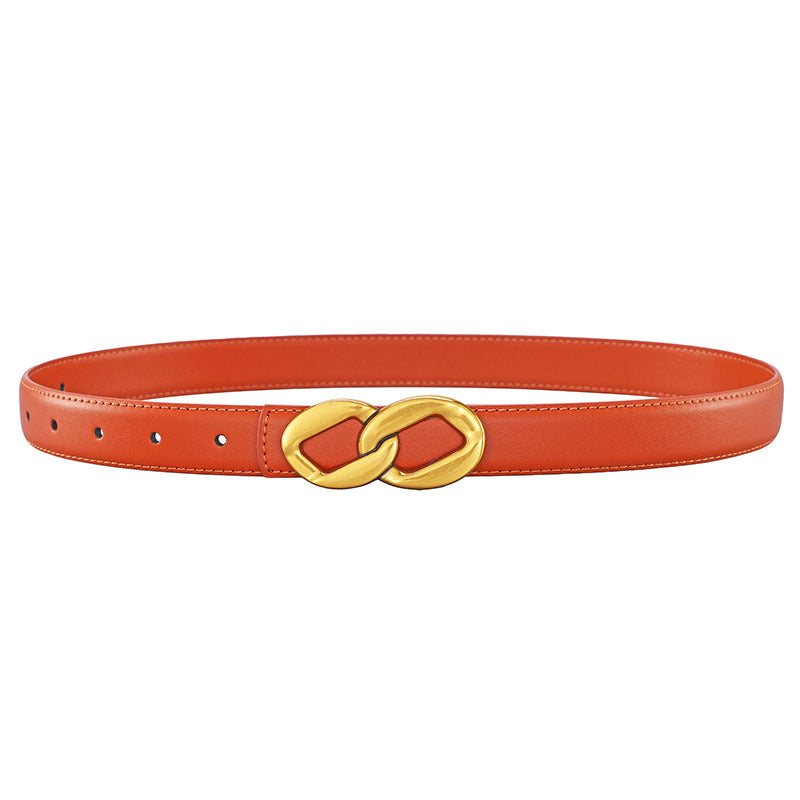 Lucienne Prado | Leren Riem – Verfijnde Luxe met Tijdloze Klasse