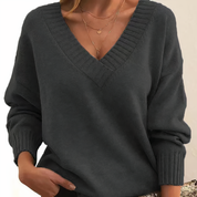 ZAAN Original | Luxe Kasjmier Dames Pullover met V-hals