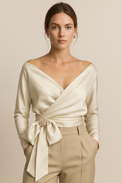 Maria Maquez | Goudkleurig Wikkelvest