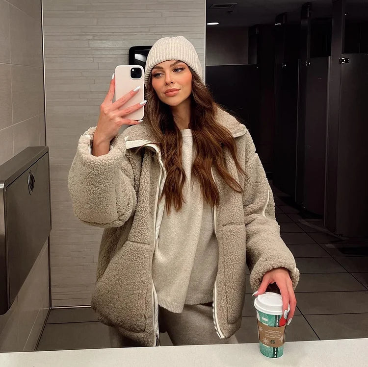 Marise Cortelli | Teddy Fleece Jas – Pure Zachte Luxe