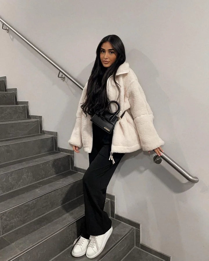 Marise Cortelli | Teddy Fleece Jas – Pure Zachte Luxe