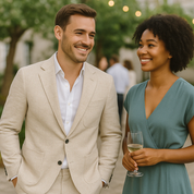 Massimo Conti | Herenpak van Premium Linnen, Licht en Ademend