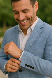 Massimo Conti | Herenpak van Premium Linnen, Licht en Ademend