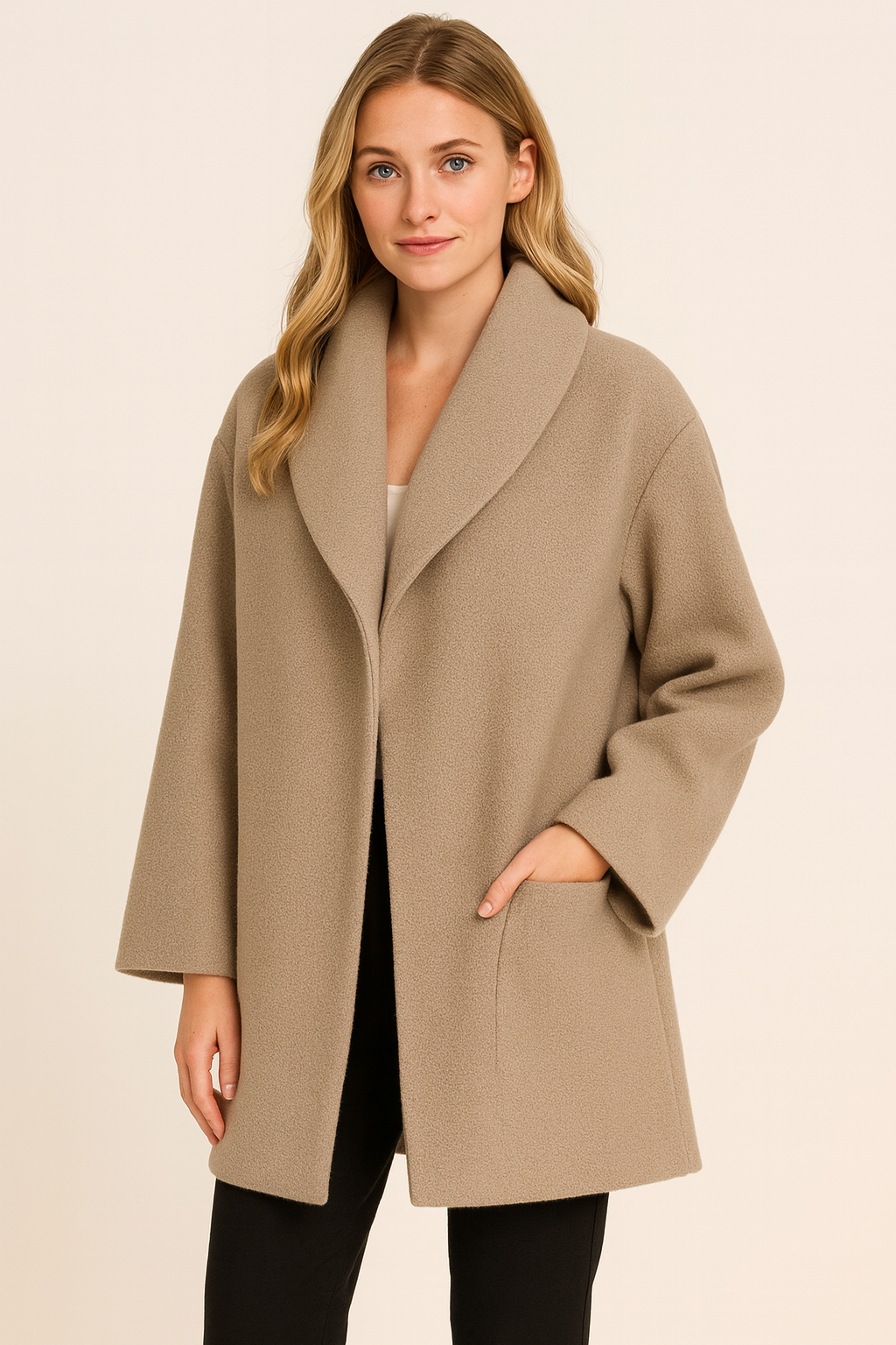Melany Fontaine | Klassieke Winter Trenchcoat voor Dames