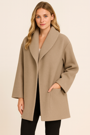 Melany Fontaine | Klassieke Winter Trenchcoat voor Dames
