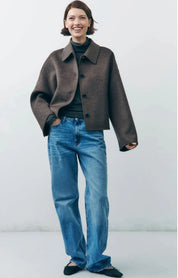 Kharla Montreux | Luxe Oversized Dames Winterjas – met warme voering en moderne pasvorm