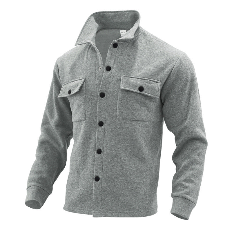 Noir Élan | Heren Overshirt Jacket