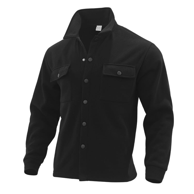 Noir Élan | Heren Overshirt Jacket
