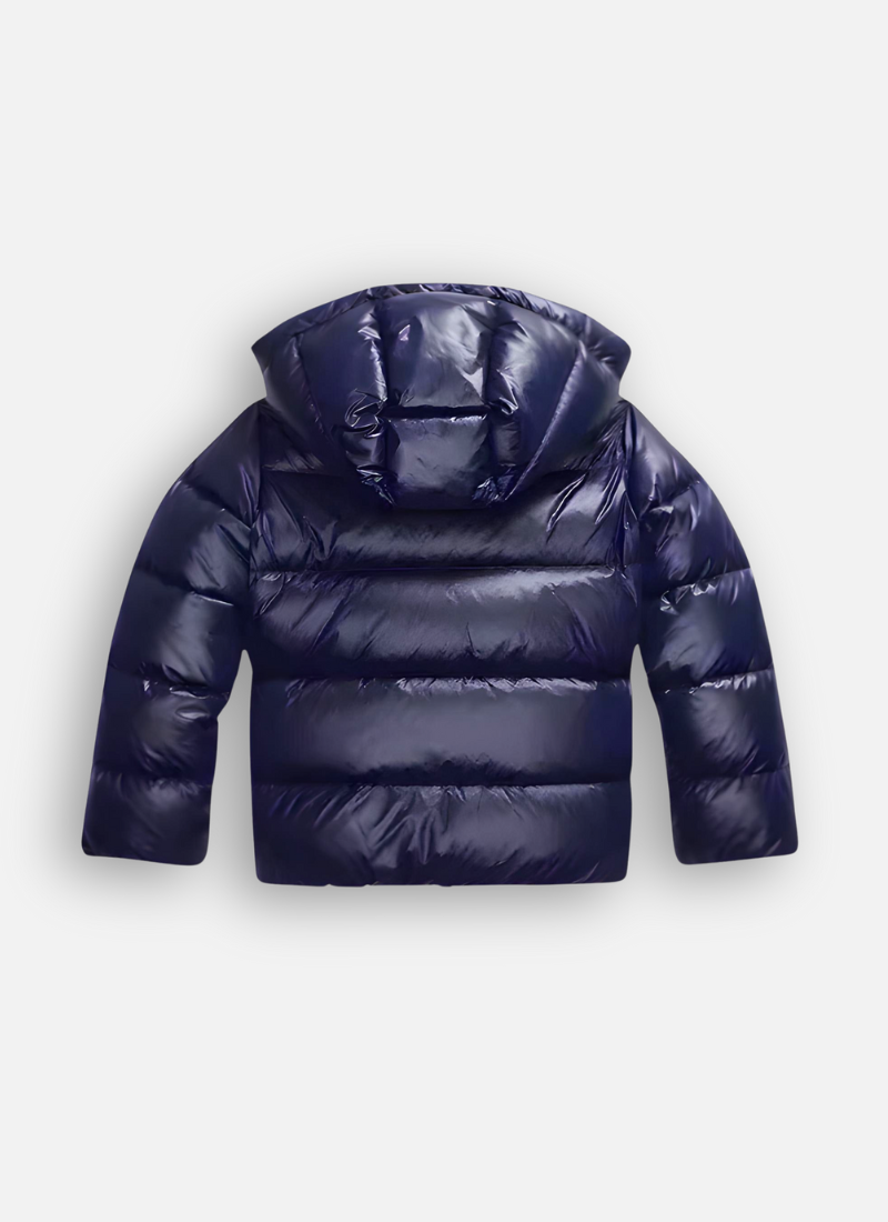 ZAAN Original | Luxe Slim Fit Puffer Jas met Glanzende Afwerking