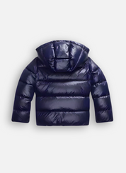 ZAAN Original | Luxe Slim Fit Puffer Jas met Glanzende Afwerking