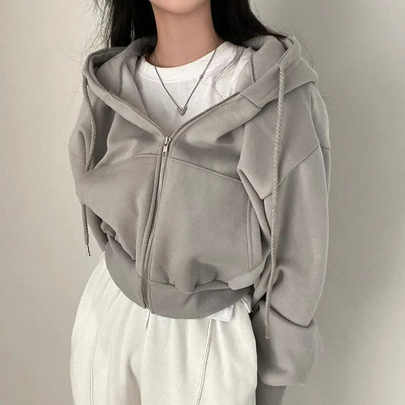 Elena Cortese | Oversized Hoodie met Rits