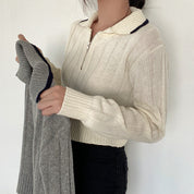 Río Janica | Dames pullover van elastische spandexmix