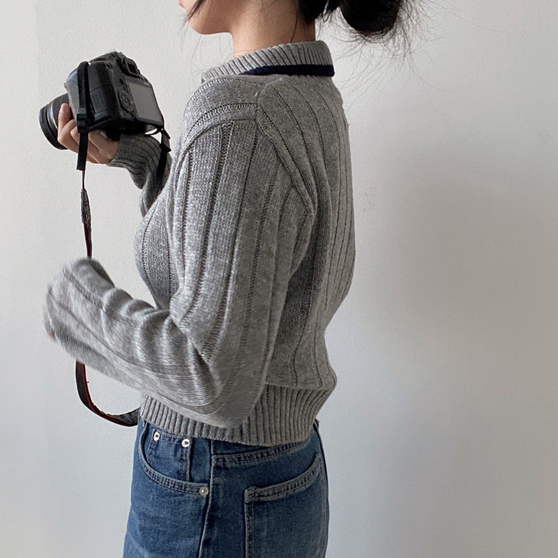 Río Janica | Dames pullover van elastische spandexmix