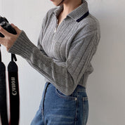 Río Janica | Dames pullover van elastische spandexmix