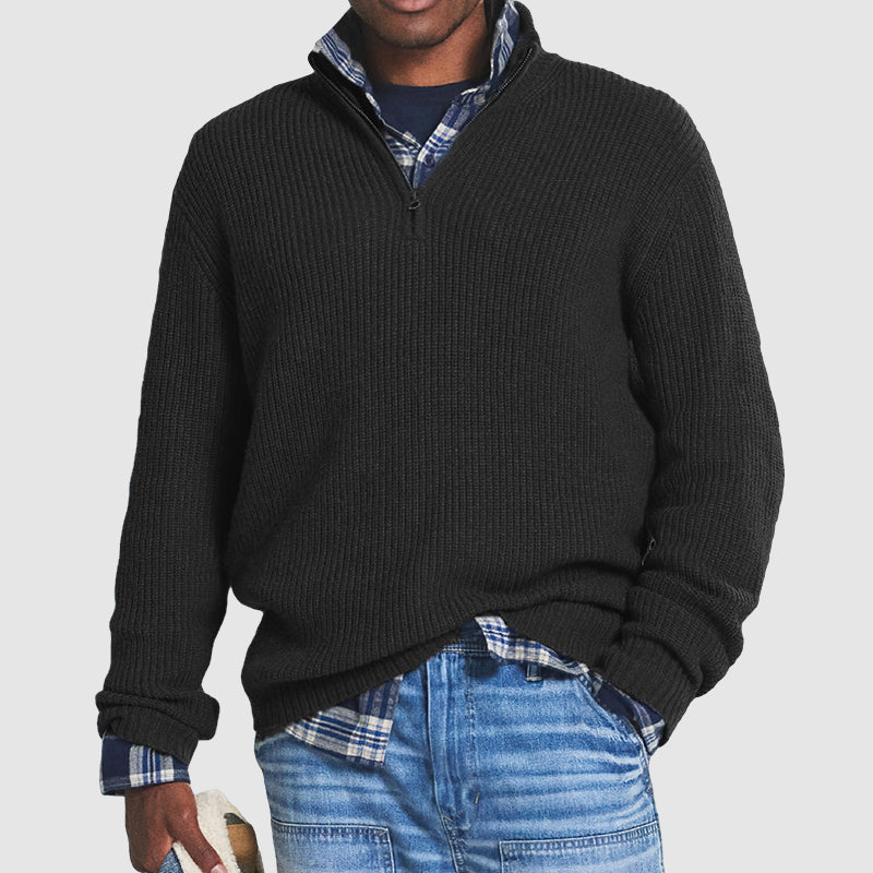Rafael Durand | Luxe Heren Pullover met Imitatie Cashmere-Effect