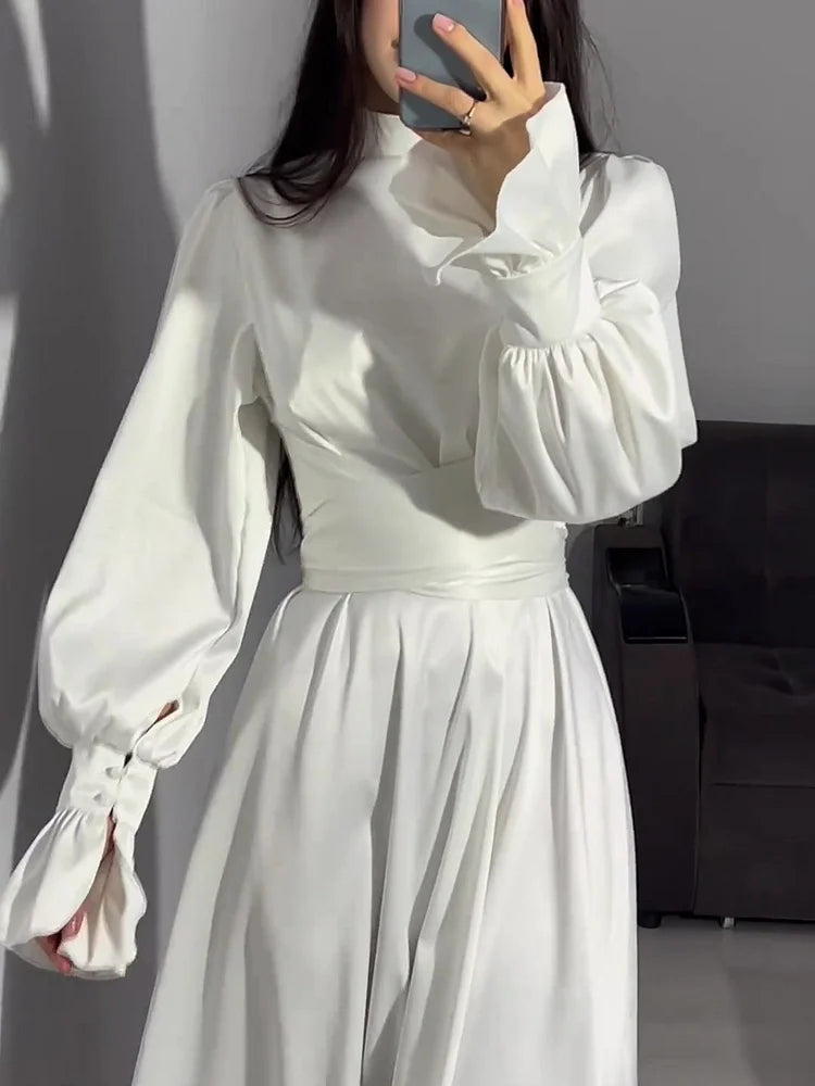 Seraphina Moreau | Satijnen Feestjurk in Smaragdgroen – Perfect voor Kerst & Oud & Nieuw