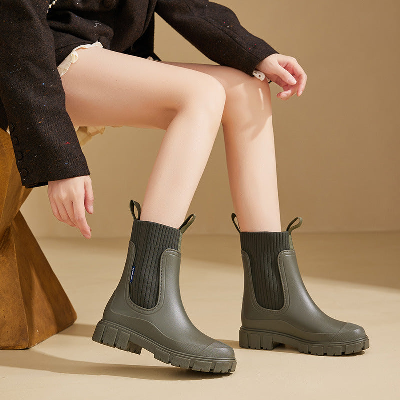 Sofía Aranda | Elegant Rubber Wellington Boots