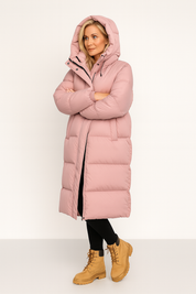 ZAAN Original | Lange Gewatteerde Puffer Jas met Capuchon