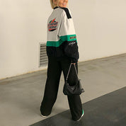 Sophie Martel | Dames jas – speelse elegantie met print en moderne snit