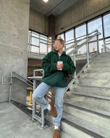 ZAAN Original | Luxe Suède Pantoffels met Schapenwol Voering