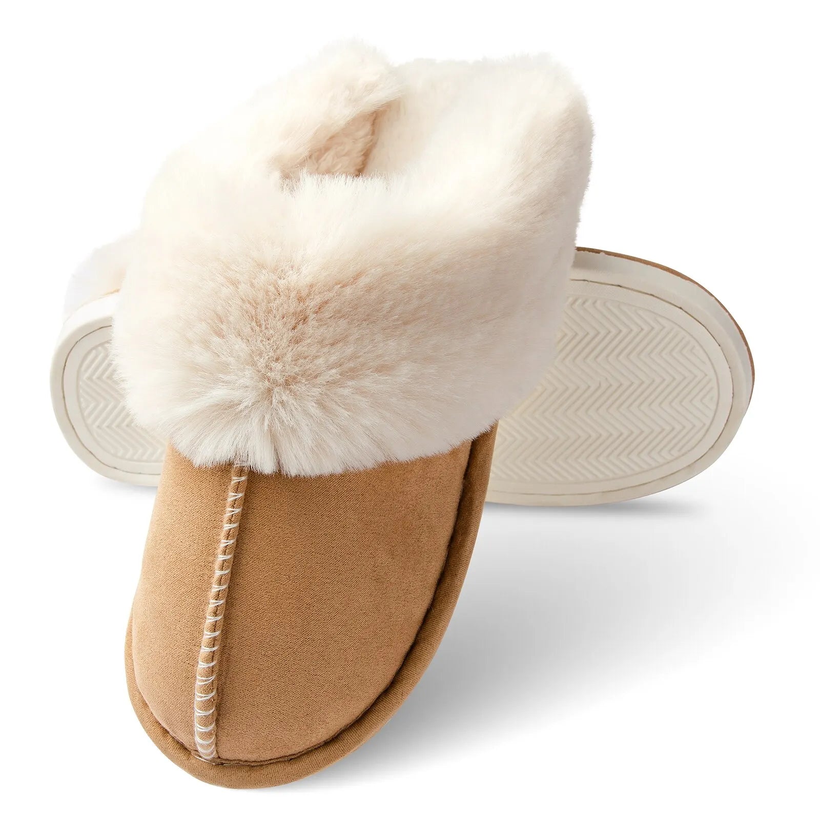 Warm Winter | Luxe Warme Unisex Pantoffels met Bontvoering