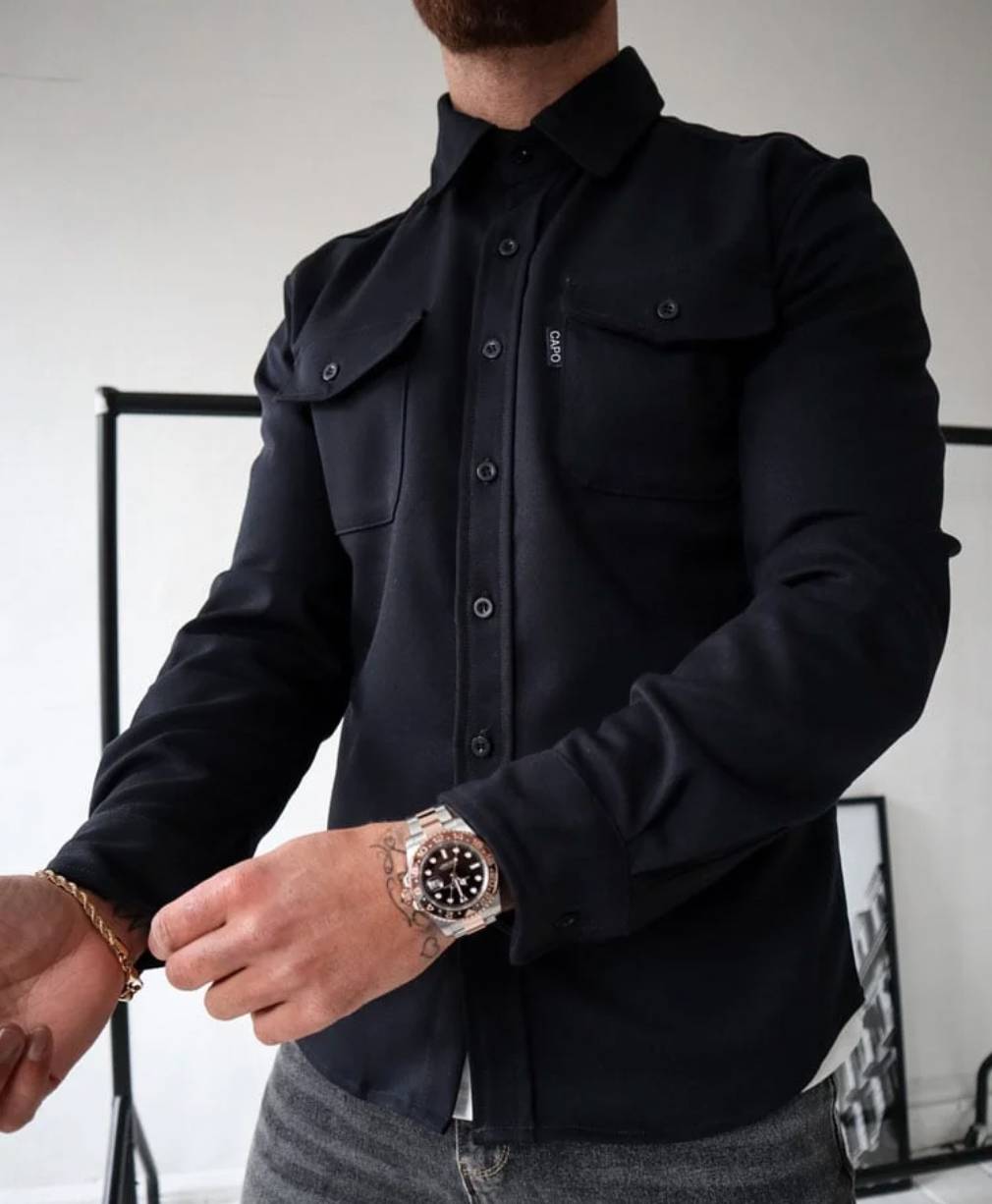 Adrian Montclair | Trendy Heren Overhemd voor de Herfst