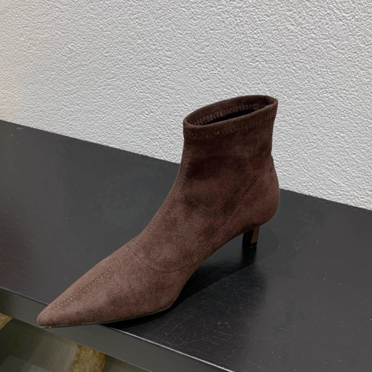 Valentina Moreau | Luxe Suède Ankle Boots